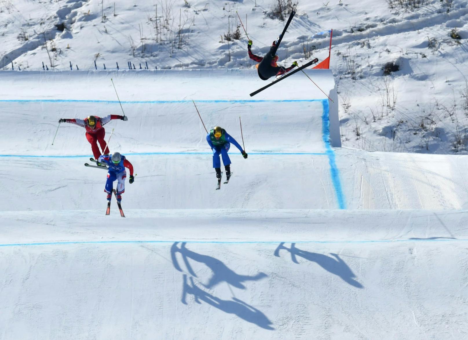 Christopher Delbosco kam auf der umstrittenen Cross-Strecke der Olympischen Winterspiele schwer zu Sturz.