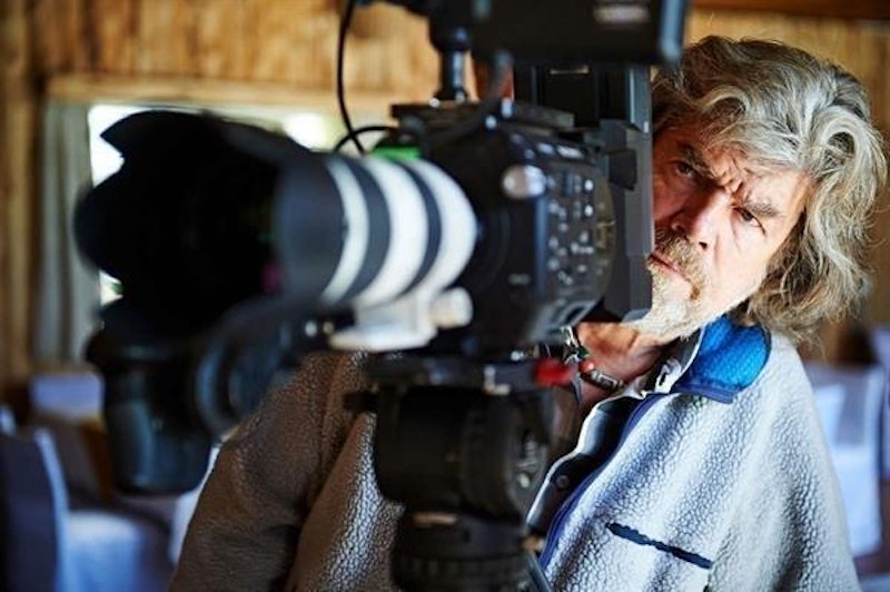 Am Set von "Still Alive" (Credit: Reinhold Messner)