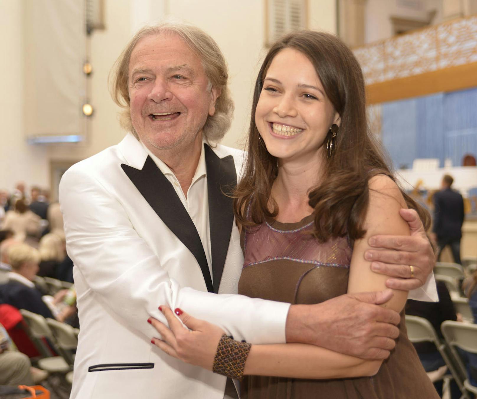 Peter mit Tochter Florentina Hofbauer