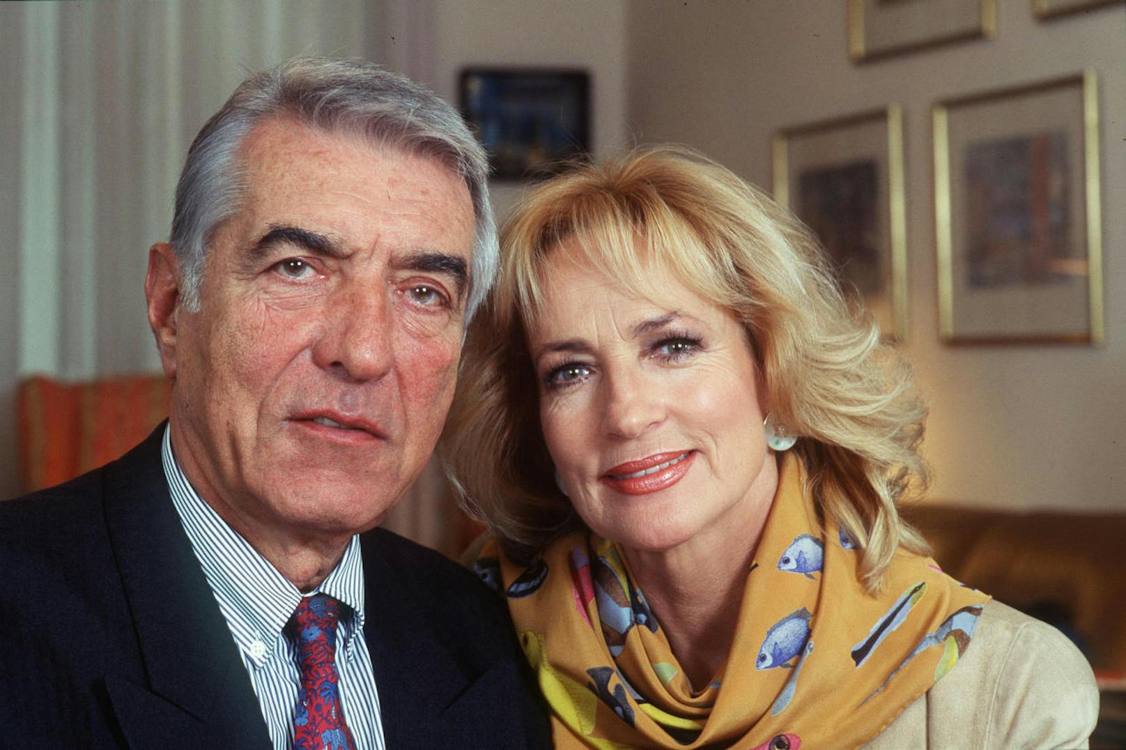 Dagmar Koller mit Ehemann Helmut Zilk