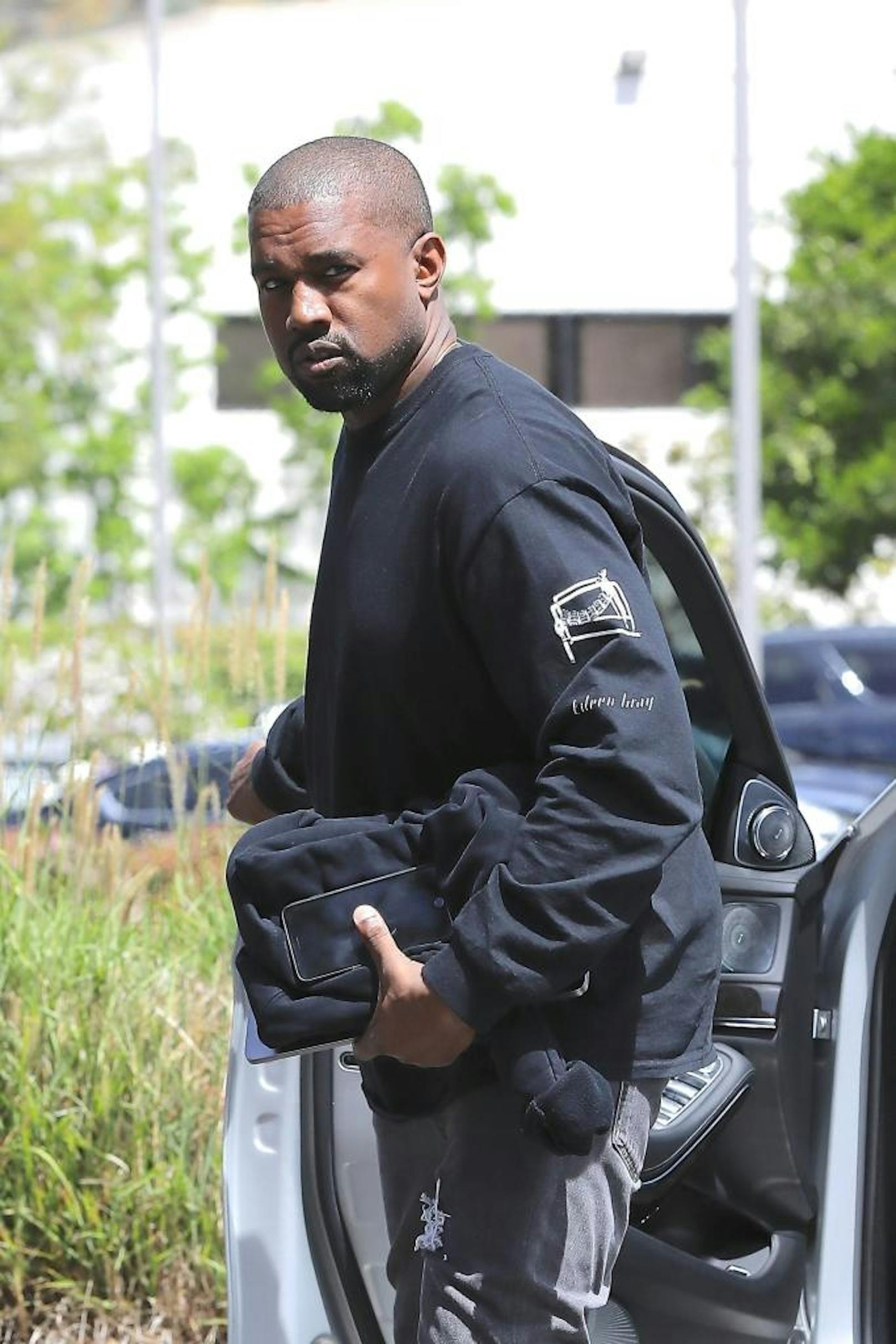 Kanye West am 26. April in Calabasas, Kalifornien
