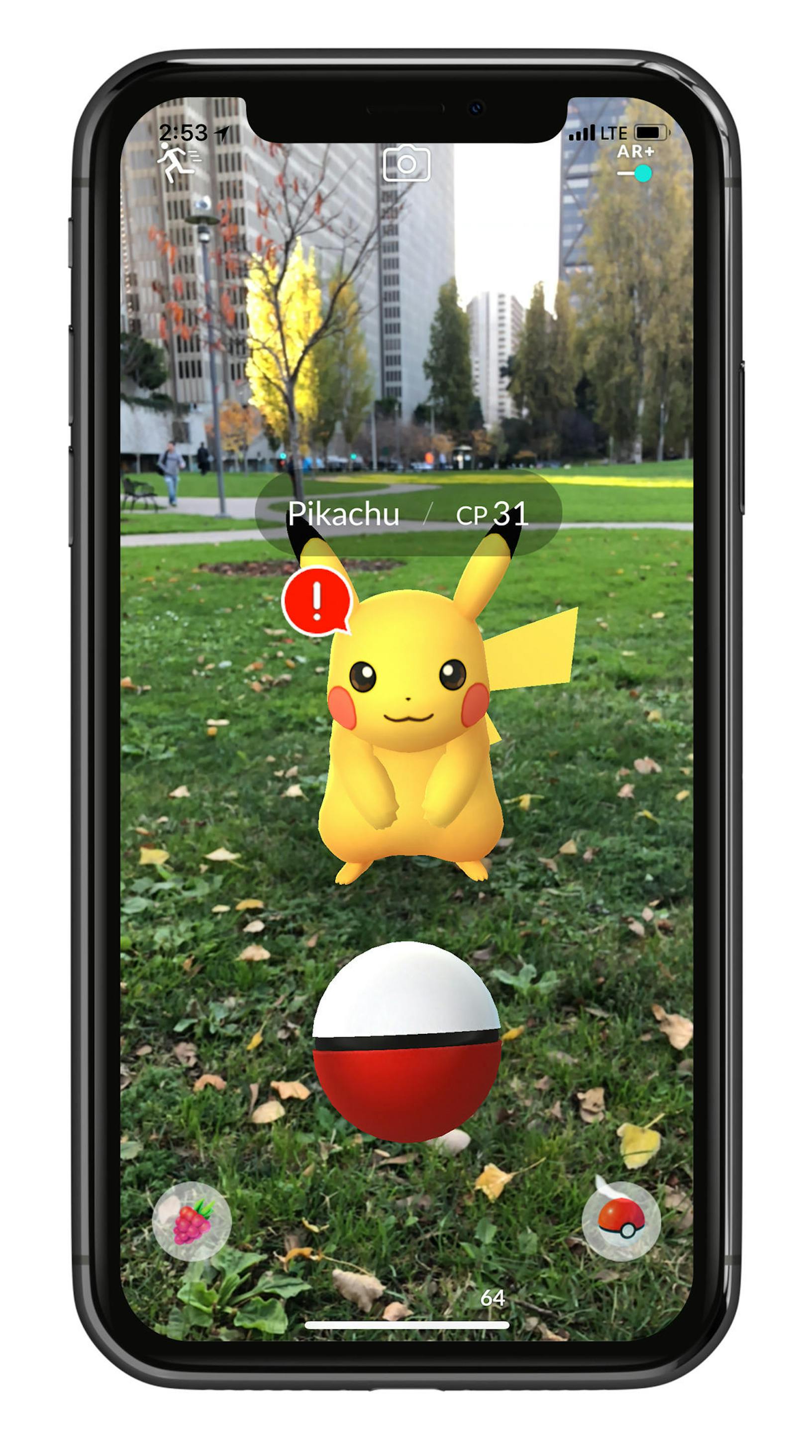 Der AR+-Modus bringt zudem ein neues dynamisches Gameplay-Element mit sich, das Trainern mehr Möglichkeiten bietet, Pokémon zu fangen.