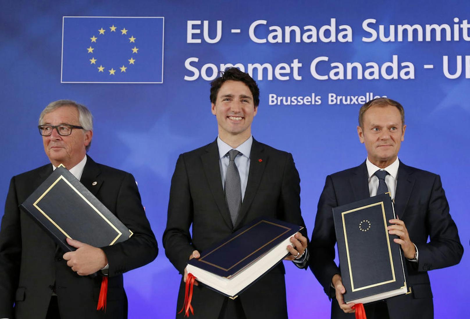 Die EU und Kanada sind vom Abkommen überzeugt.