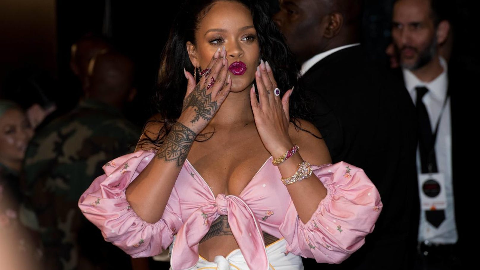 Rihannas 37,5 Millionen Dollar (ca. 32,9 Millionen Euro) bedeuten den siebenten Rang.
