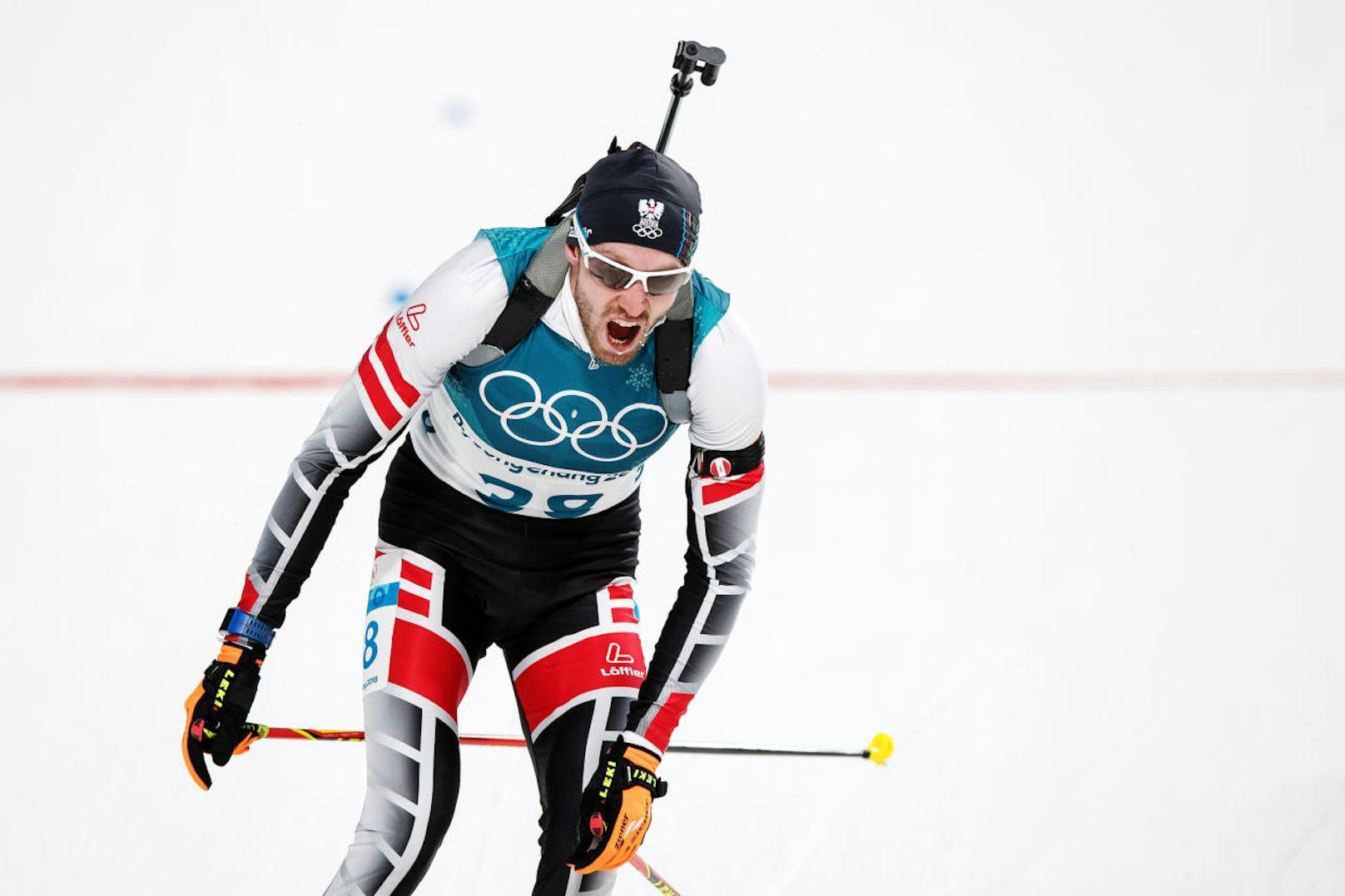 Dominik Landertinger holte in Pyeongchang seine vierte Olympia-Medaille, die erste im Einzel. 