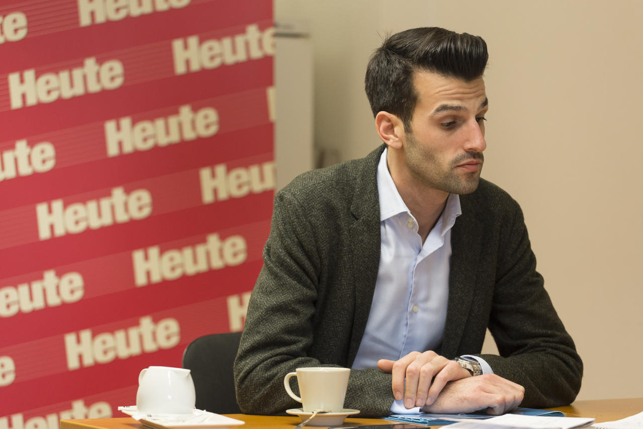 Udo Landbauer in St. Pölten