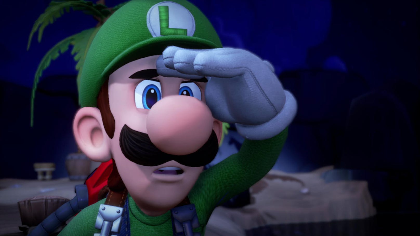 Luigi geht auf Geisterjagd.