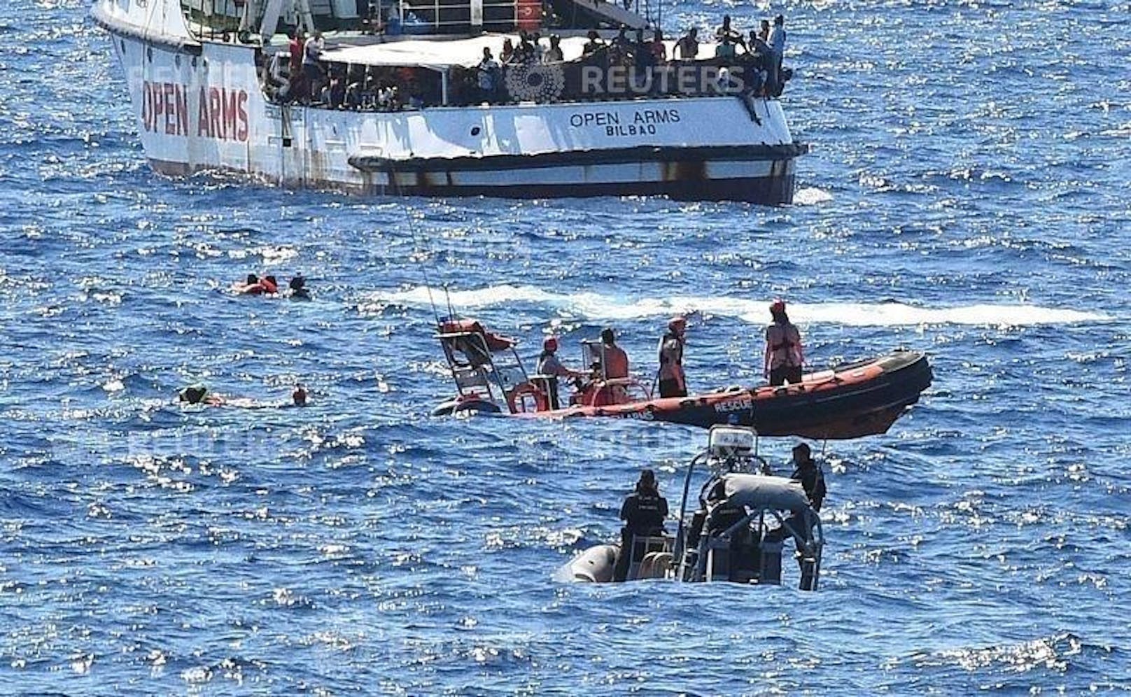 Hier landen 26 Flüchtlingsboote an nur einem Tag