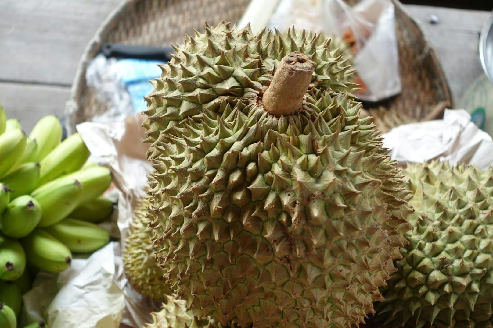 Die Durianfrucht erfreut sich in ganz Südostasien großer Beliebtheit.