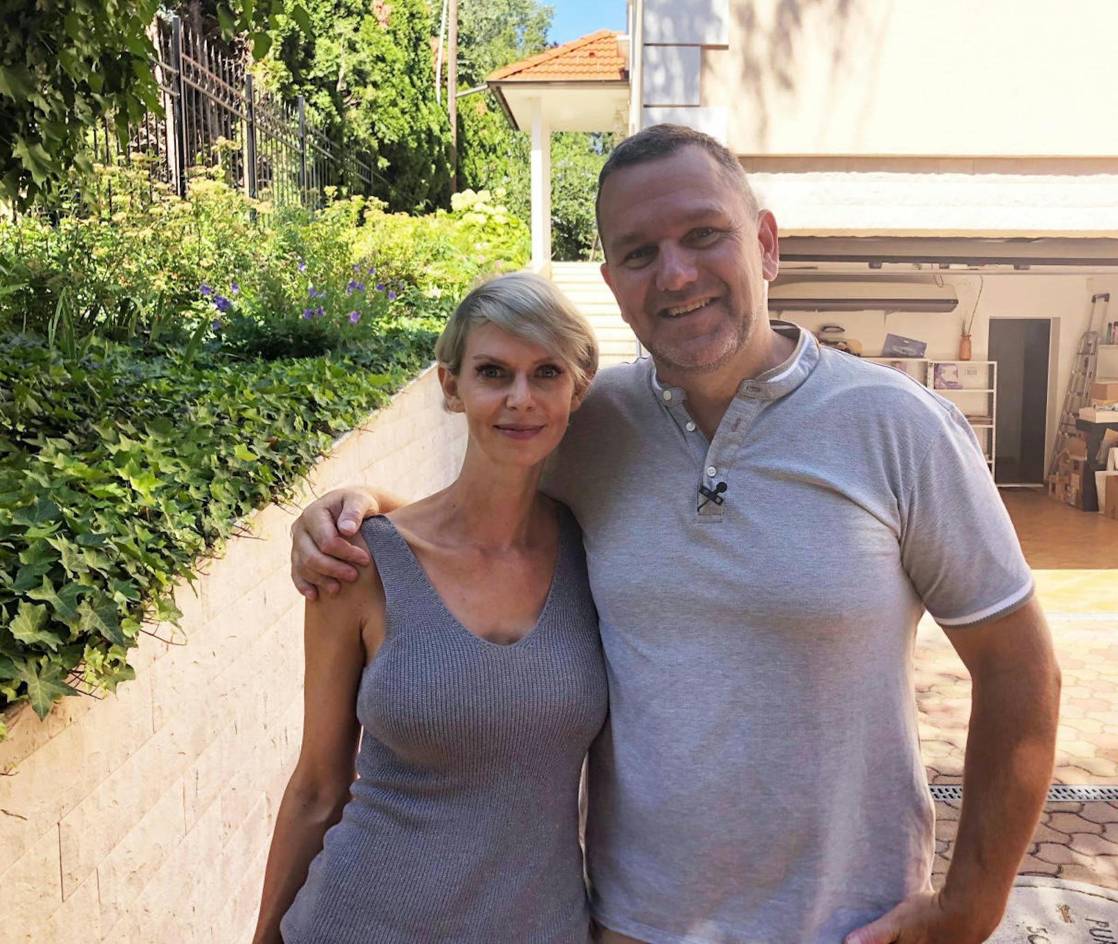 Günther Nussbaum mit Freundin Sandra.