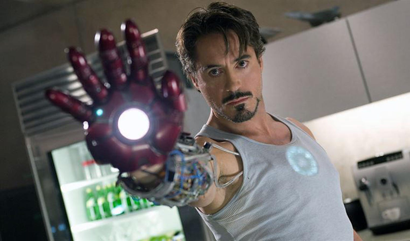 <strong>Robert Downey Jr.</strong> in "Iron Man"