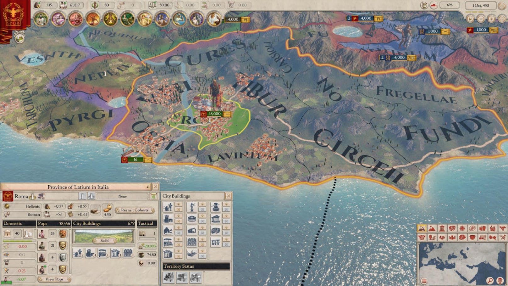 Das "Livy"-Update auf Version 1.3 bringt einige Gameplay-Neuerungen in Imperator Rome. 