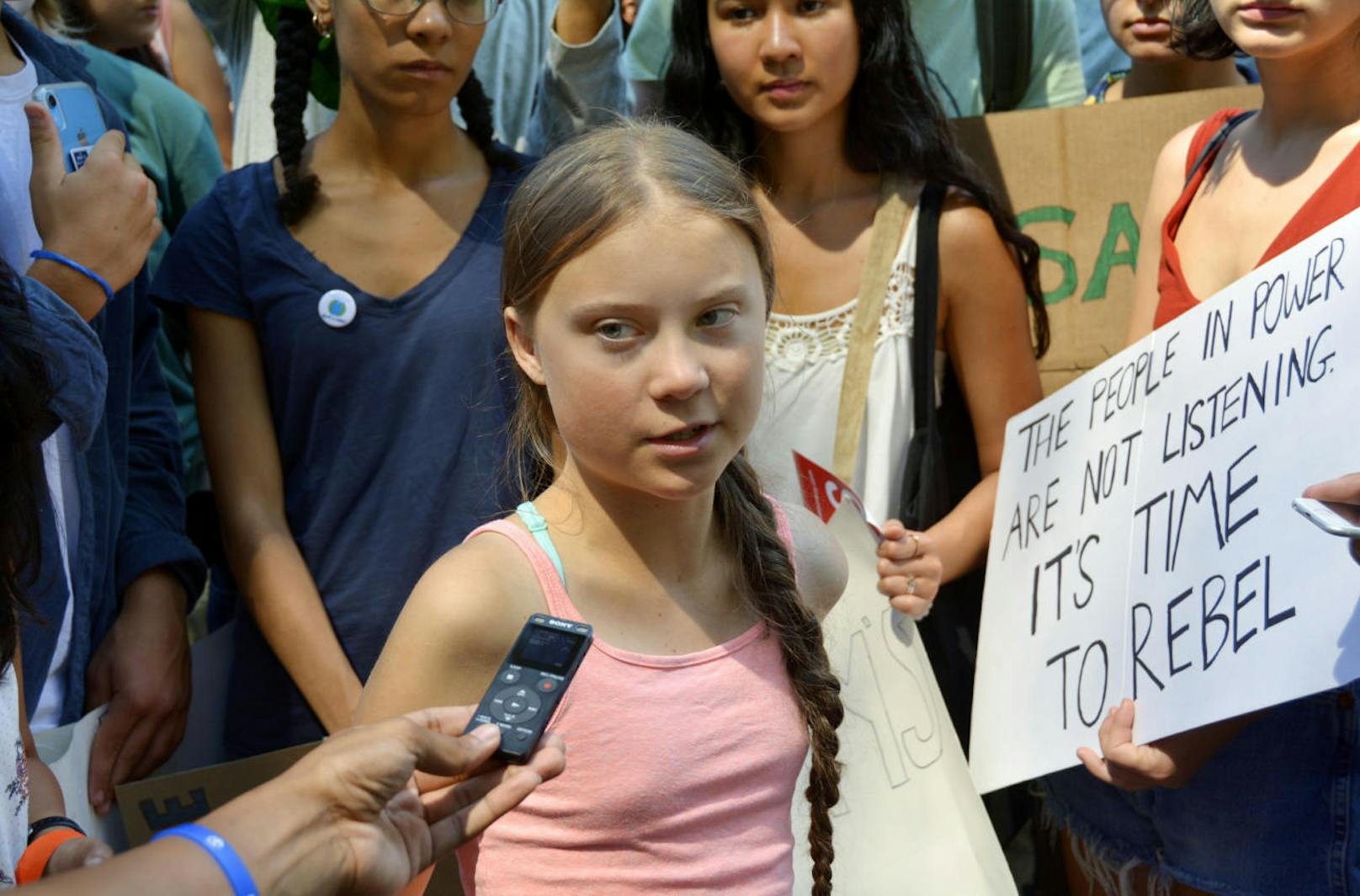 Außerdem fand am 31. August eine Fridays for Future Demonstration vor dem UNO-Hauptquartier in New York statt, an dem auch Greta Thunberg teilnahm.