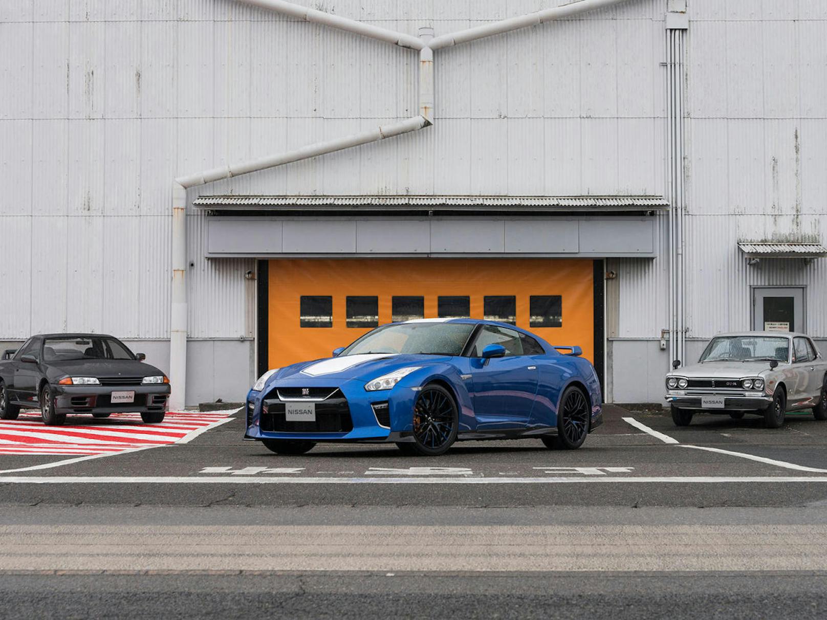 Frontansicht Nissan GT-R 50th Anniversary Edition 