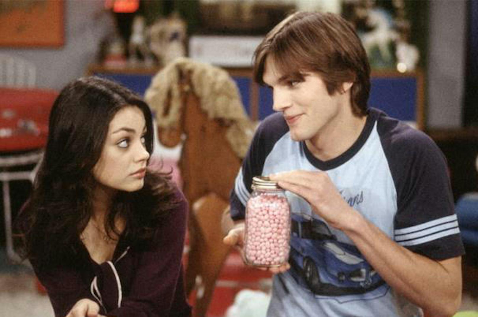 Mila Kunis und Ashton Kutcher spielten in "Die wilden Siebziger" das On-off-Pärchen Jackie und Michael.