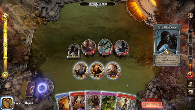 Die Deck-Zusammenstellung bietet unglaubliche Freiheiten, die Missionen sind knackig schwer und die "Lord of the Rings"-Aufmachung ist mehr als nur ein schöner Titel, sondern erzählt eine runde "Herr der Ringe"-Geschichte.