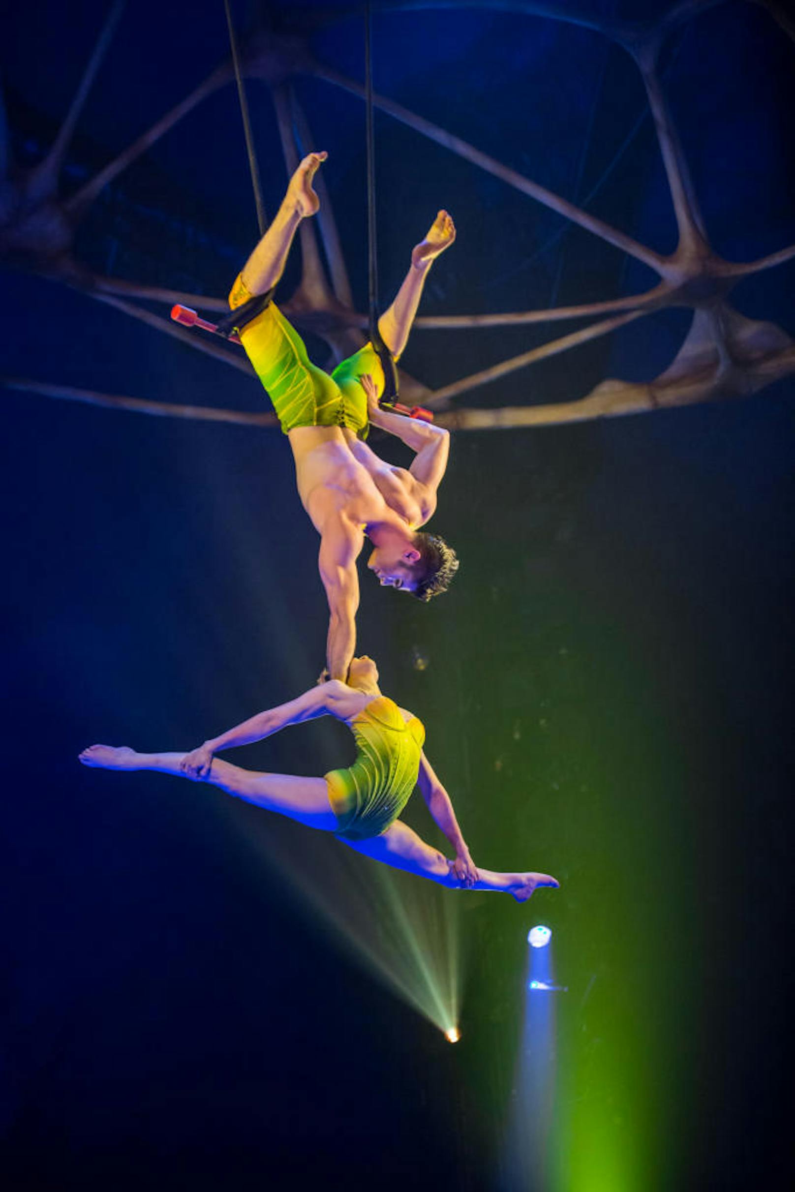 So sah die Show "Totem" des Cirque du Soleil aus. Nun werden 95 Prozent der Mitarbeiter entlassen.