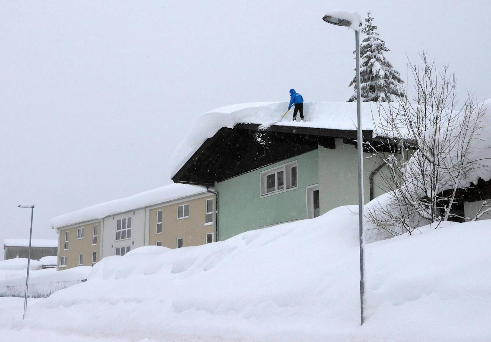 In Hochfilzen hat es vom 1. bis zum 15. Jänner 451 Zentimeter geschneit.