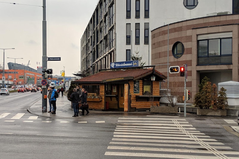 Die "Würstelmausi" in Wien-Landstraße.