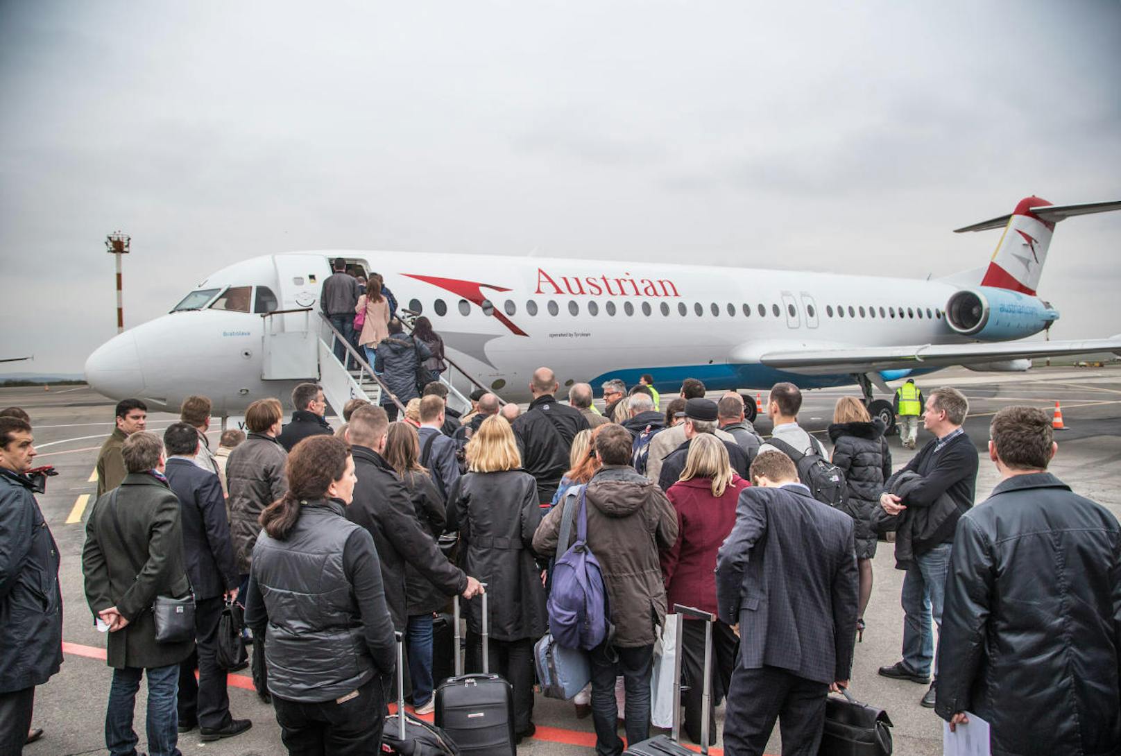 Neues Boarding-Verfahren bei Austrian Airlines und ihren Konzernschwestern Lufthansa und Swiss