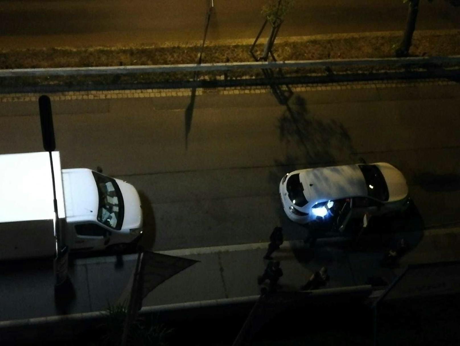 Polizei--Einsatz am Mittwochabend in Wien-Döbling.