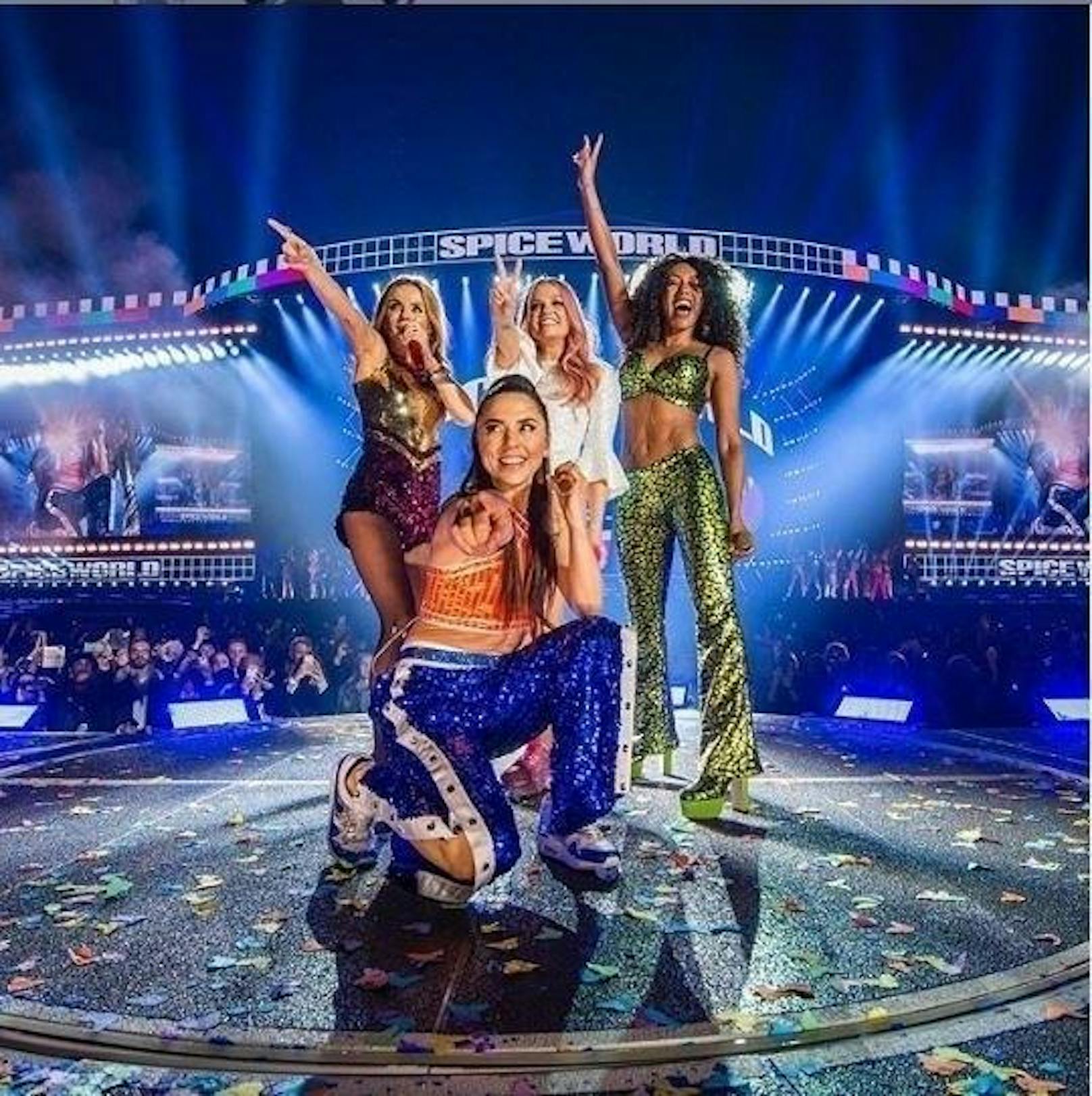 25.5.2019: Das erste Konzert der Spice-Girl-Reunion-Tour wurde ein bombastischer Erfolg. 82.000 Fans schrien sich in Dublin die Seele aus dem Leib <a href="https://www.heute.at/szene/musik/story/Spice-Girls-Reunion-2019-Dublin-Konzert-Show-Croke-Park-Emma-Mel-C-Mel-B-Geri-56841202">Mehr Videos, Fotos und Infos HIER</a>