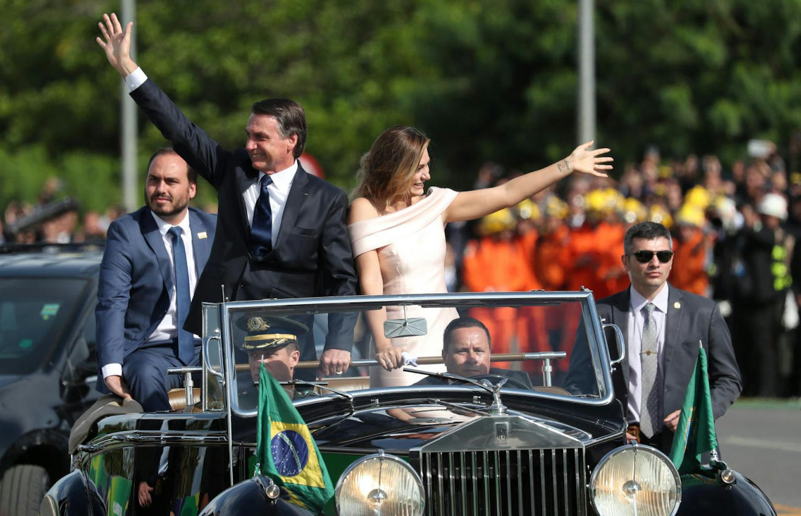 Der neue brasilianische Präsident Jair Bolsonaro ist am Neujahrstag vereidigt worden. 