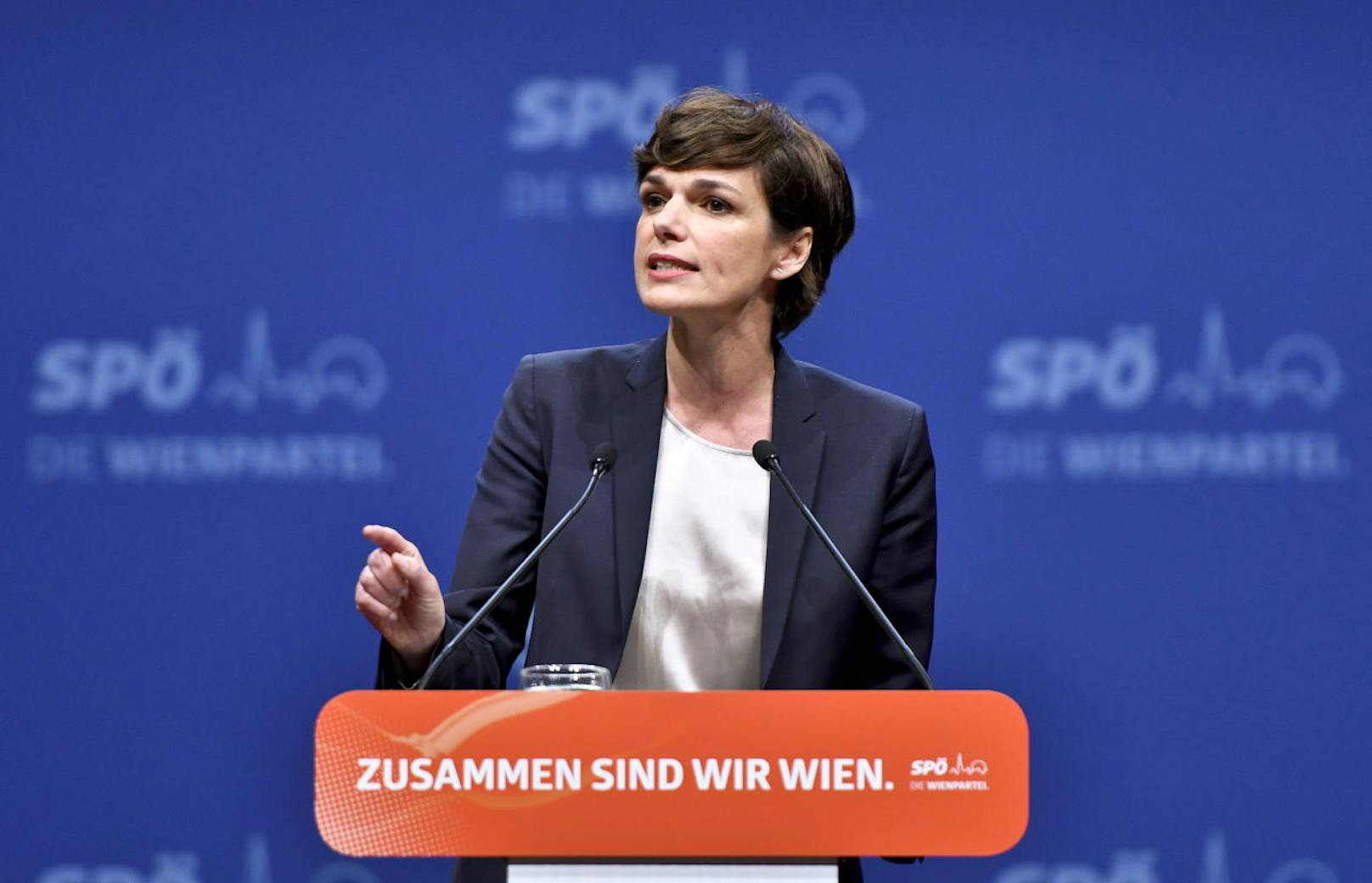 Die SPÖ mit Pamela Rendi-Wagner sehen 26 % als gute Wahlkämpferin.