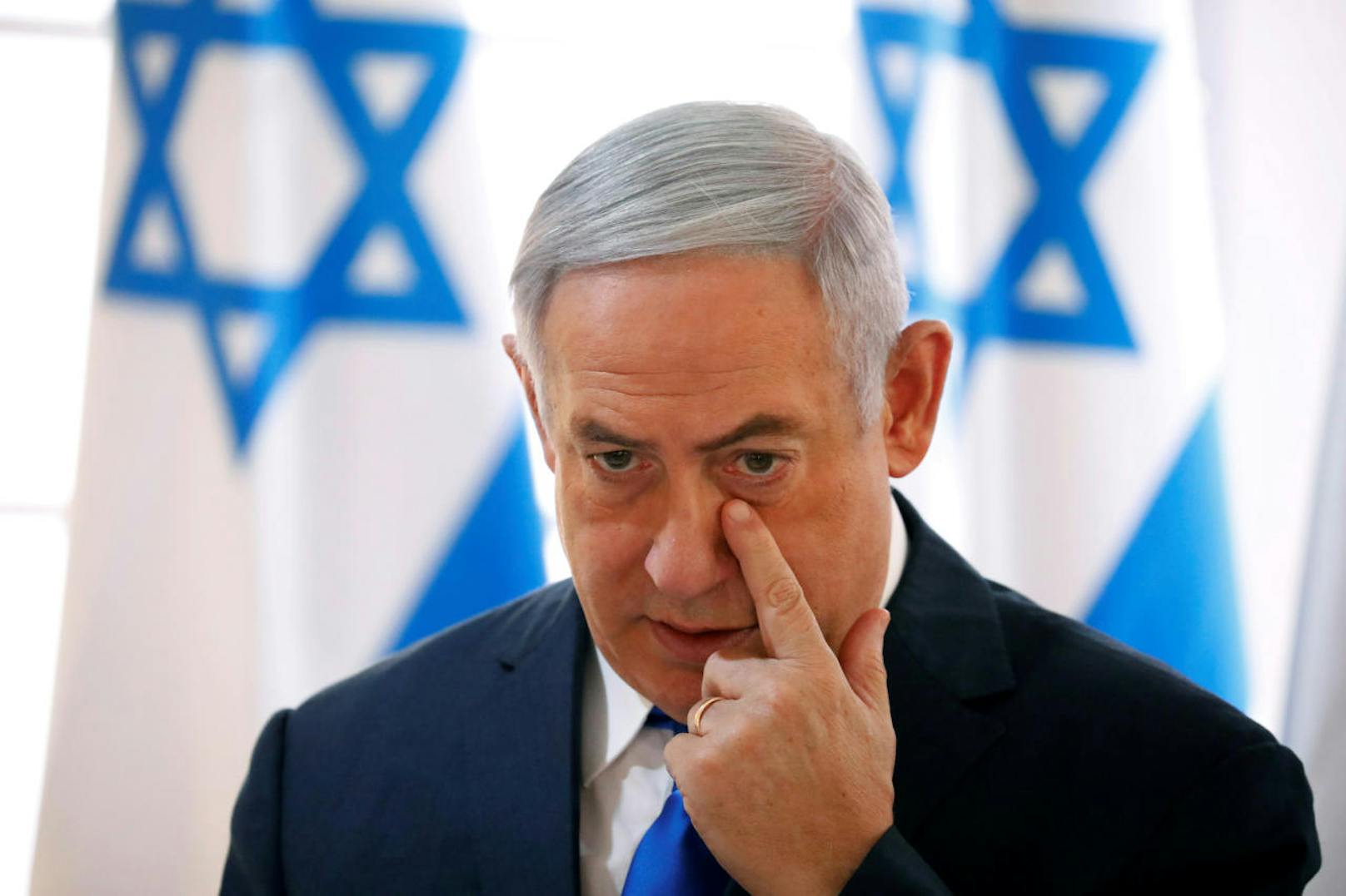 Der israelische Ministerpräsident Benjamin Netanyahu wurde am Samstag in die Notaufnahme gebracht.&nbsp;