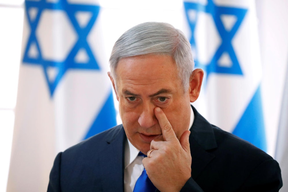 Der israelische Ministerpräsident Benjamin Netanyahu wurde am Samstag in die Notaufnahme gebracht. 