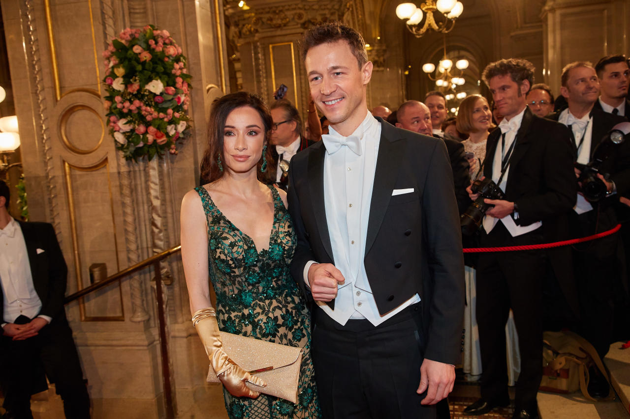 Gernot Blümel und seine Partnerin Clivia Treidl.