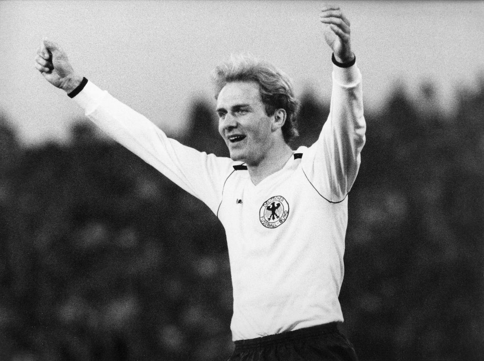 Platz 6: Karl-Heinz Rummenigge. 1980 und 1981 war der Deutsche für die Journalisten der beste Kicker. 1980 wurde er mit Deutschland Europameister.