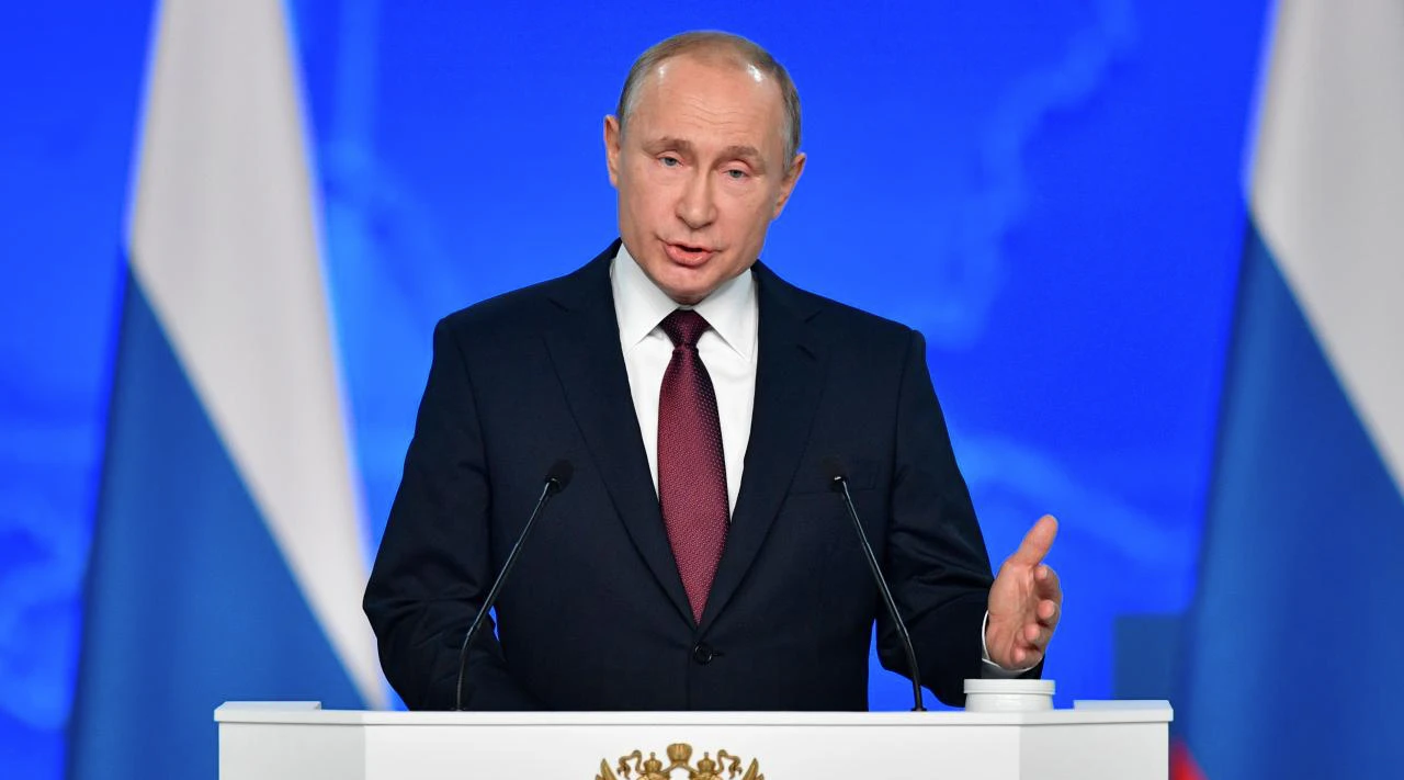 Außerdem richtete Putin scharfe Worte gegen die USA.