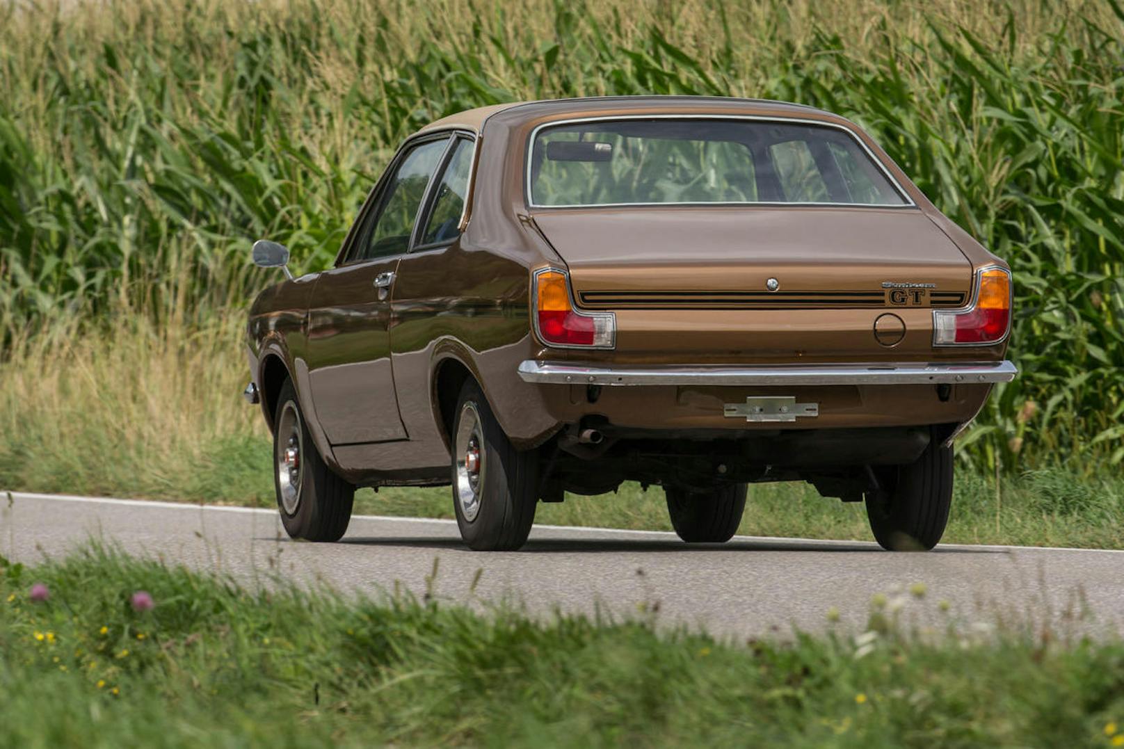 78 PS leistete der Sunbeam 1500 GT im Jahr 1973, daher sahen ihn viele nur von hinten.