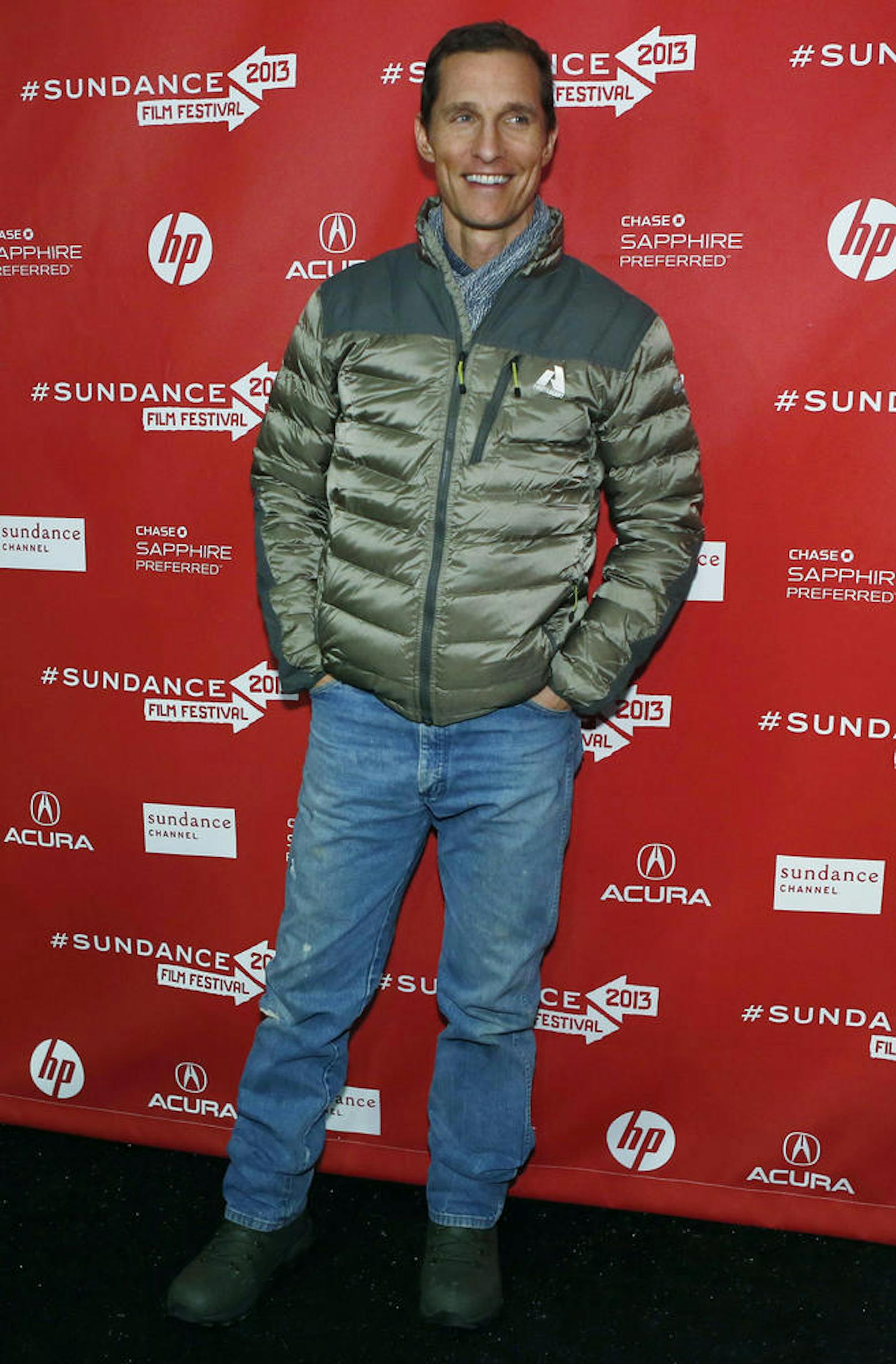 Matthew McConaughey beim Sundance Film Festival in Park City, 2013