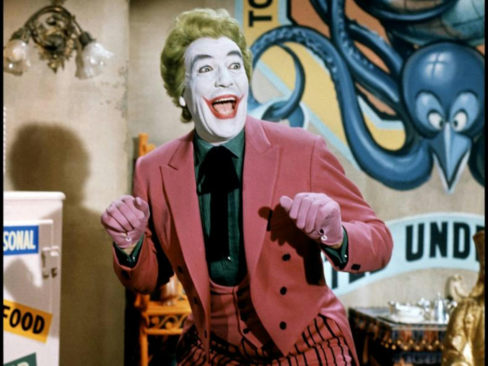 Einfach Kult: <strong>Cesar Romero</strong> spielte den Joker in der 60er-Jahre "Batman"-Serie.
