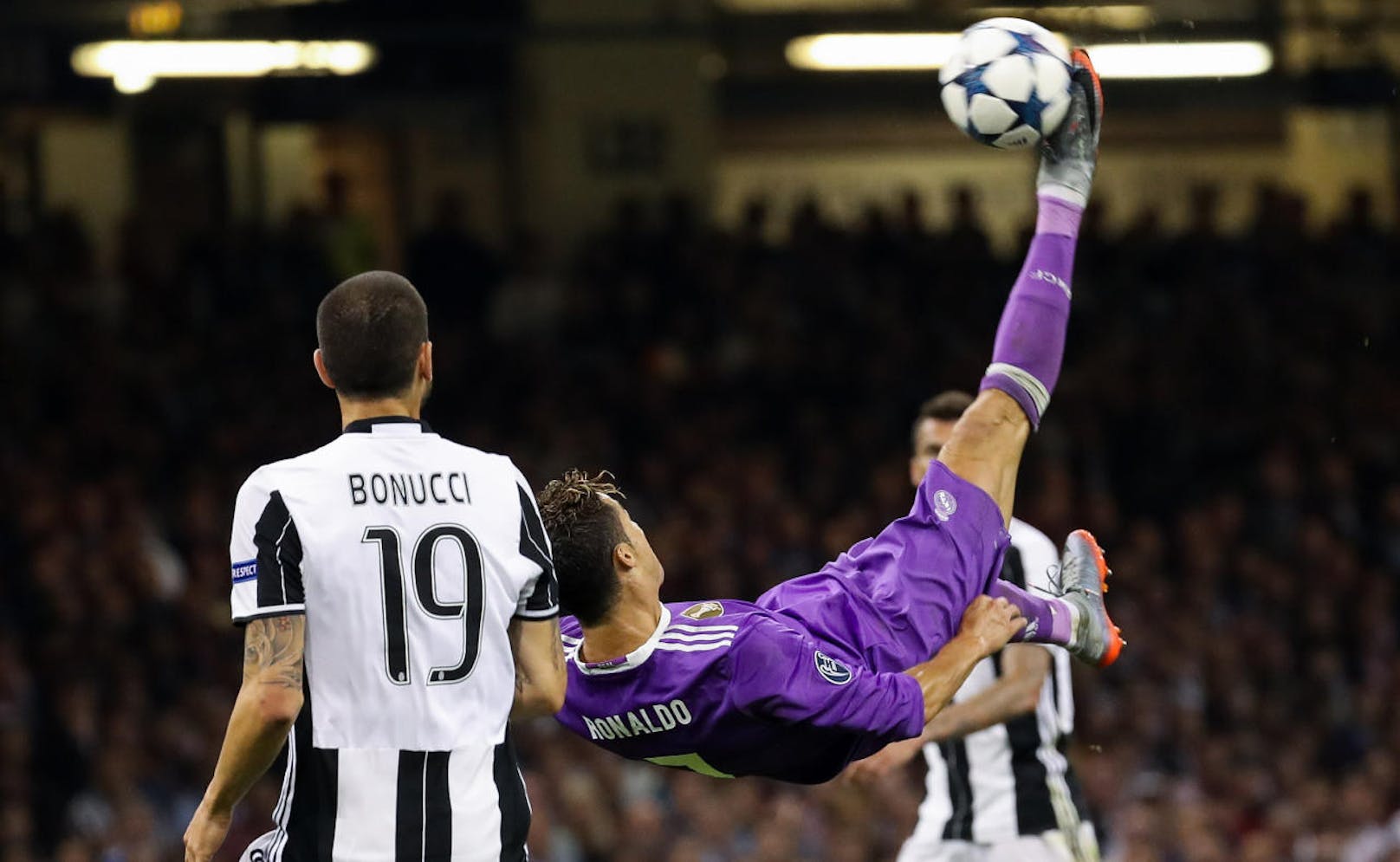 In Cardiff (Wales) wurde Juventus mit 4:1 deklassiert. Superstar Ronaldo glänzte mit einem Doppelpack.