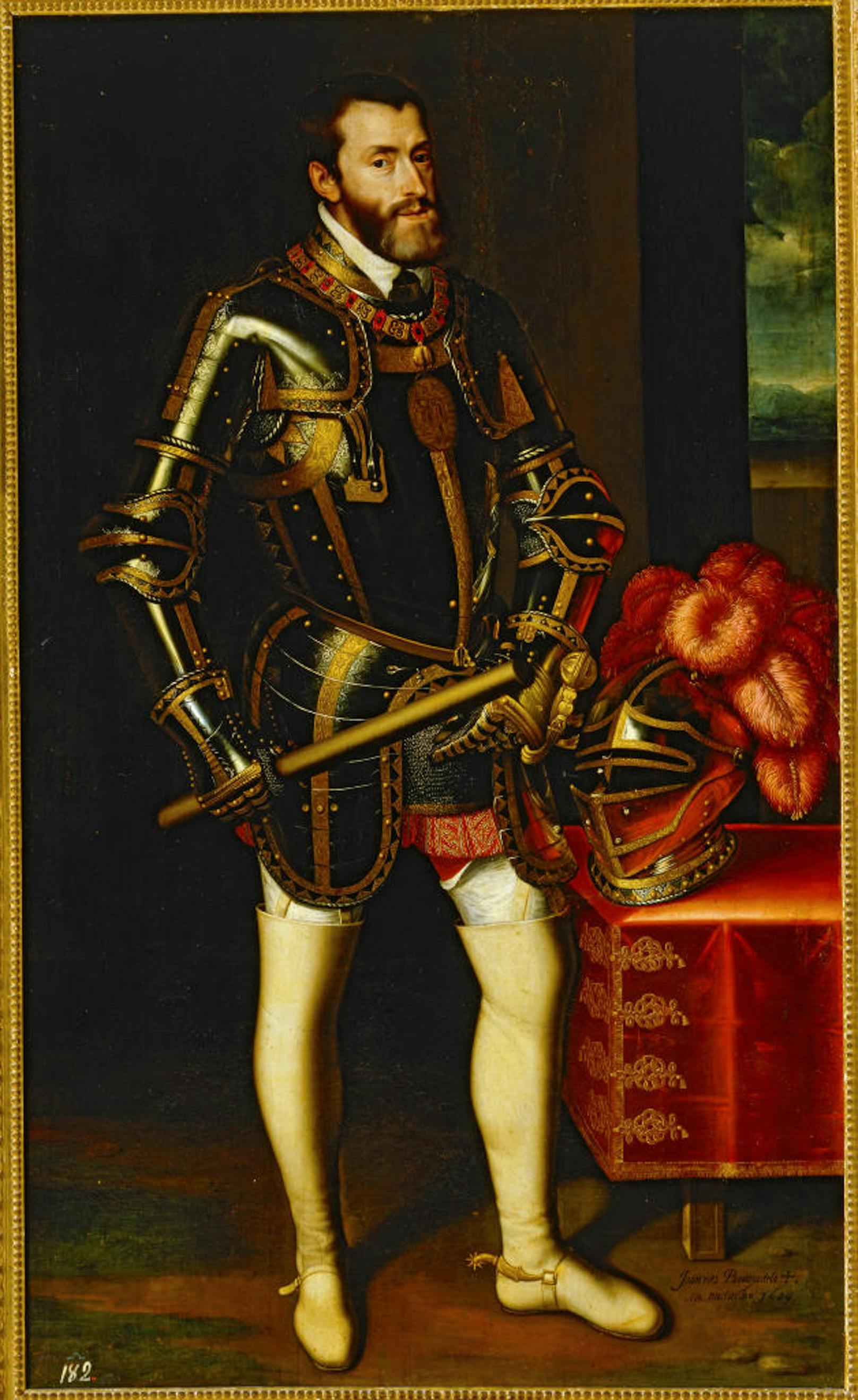 Kaiser Karl V. (1500 - 1556) vereinte Spanien und das Heilige Römische Reich unter seiner Herrschaft. Da er zusätzlich über die Neue Welt herrschte, sagte man, dass in seinem Reich "die Sonne nie untergeht".