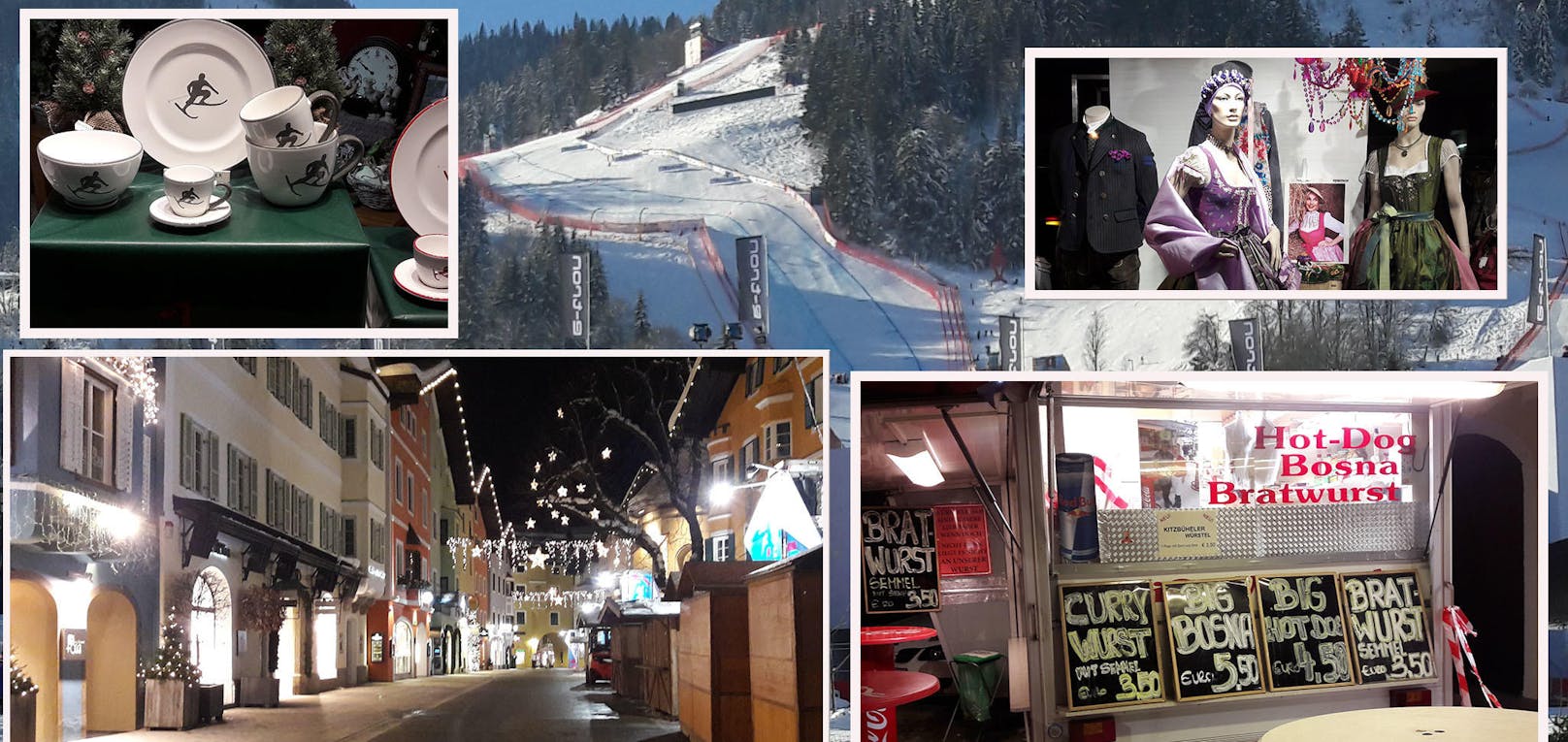 Rund 80.000 Ski-Fans machen Kitzbühel am Wochenende zur Party-Hochburg. Zunächst gleicht die Gams- jedoch einer Geisterstadt. Ein "Heute"-Streifzug.