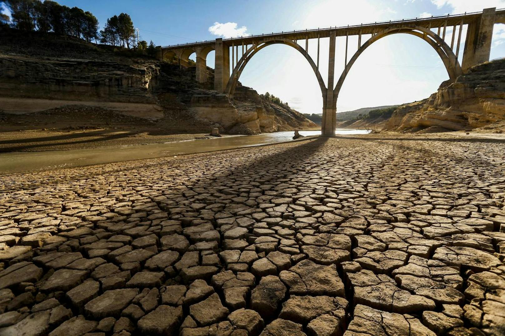 Seit Jahren regnet es in Spanien aufgrund des Klimawandels zu wenig.