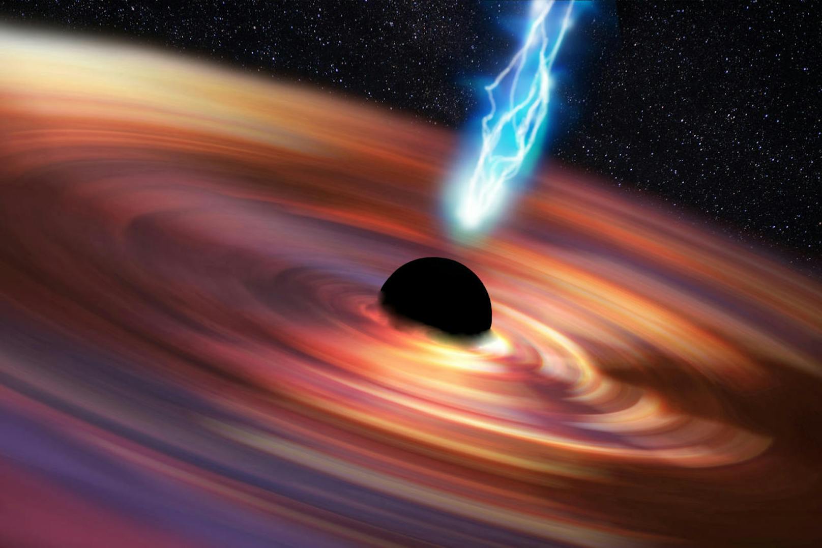 Schwarze Löcher sind eines der größten Mysterien des Universums. Ein paar Antworten gibt es aber dennoch.