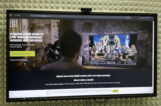 Der Sport-Streaming-Dienst DAZN bietet eine neue Zahlungsmöglichkeit.