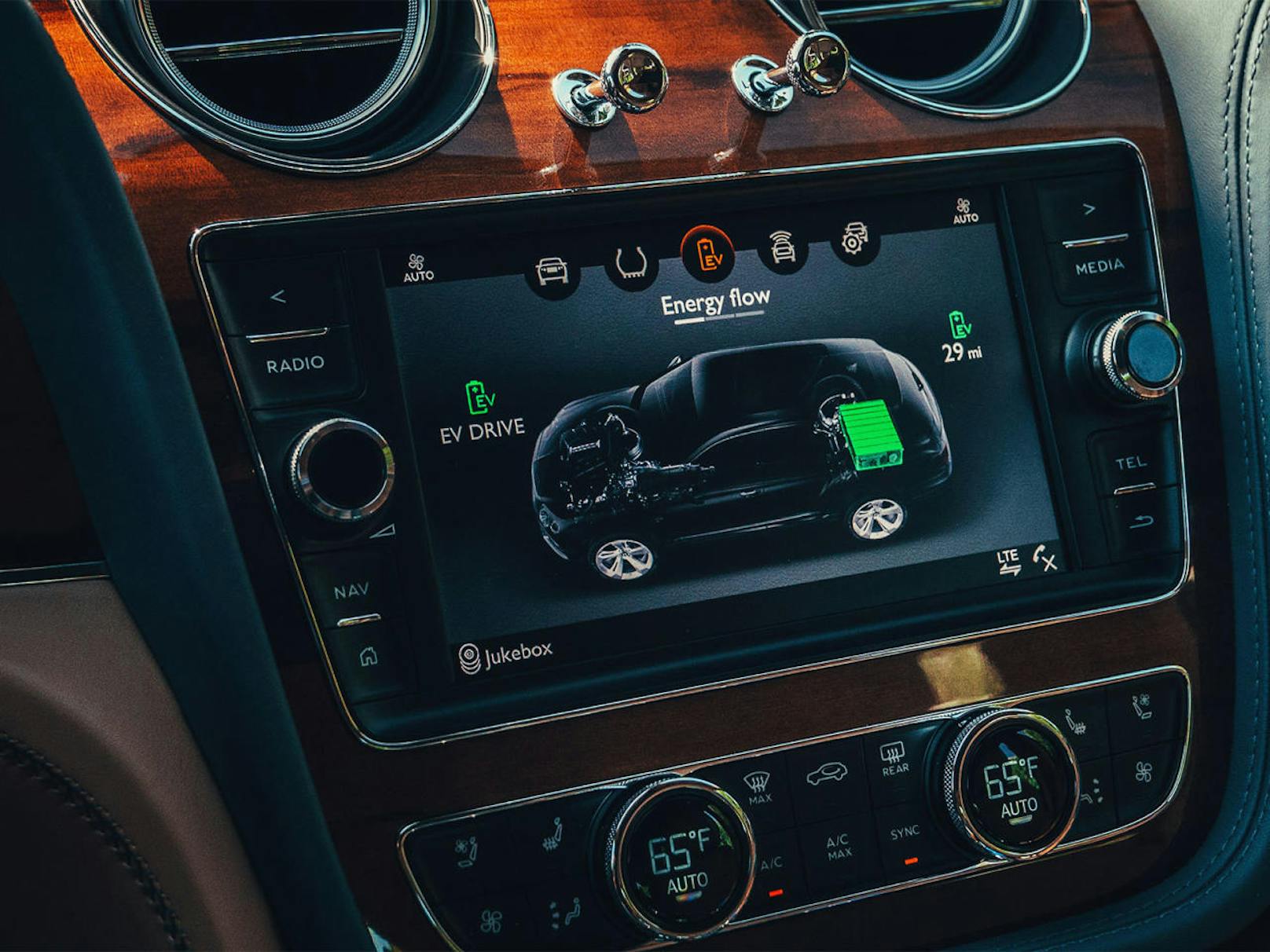 Innenraum Bentley Bentayga Hybrid 