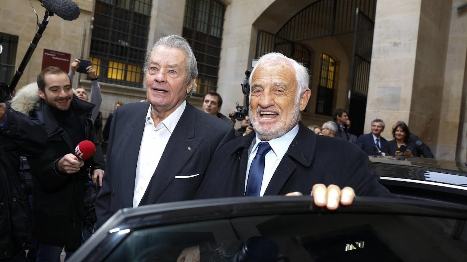 Alain Delon mit Jean Paul Belmondo