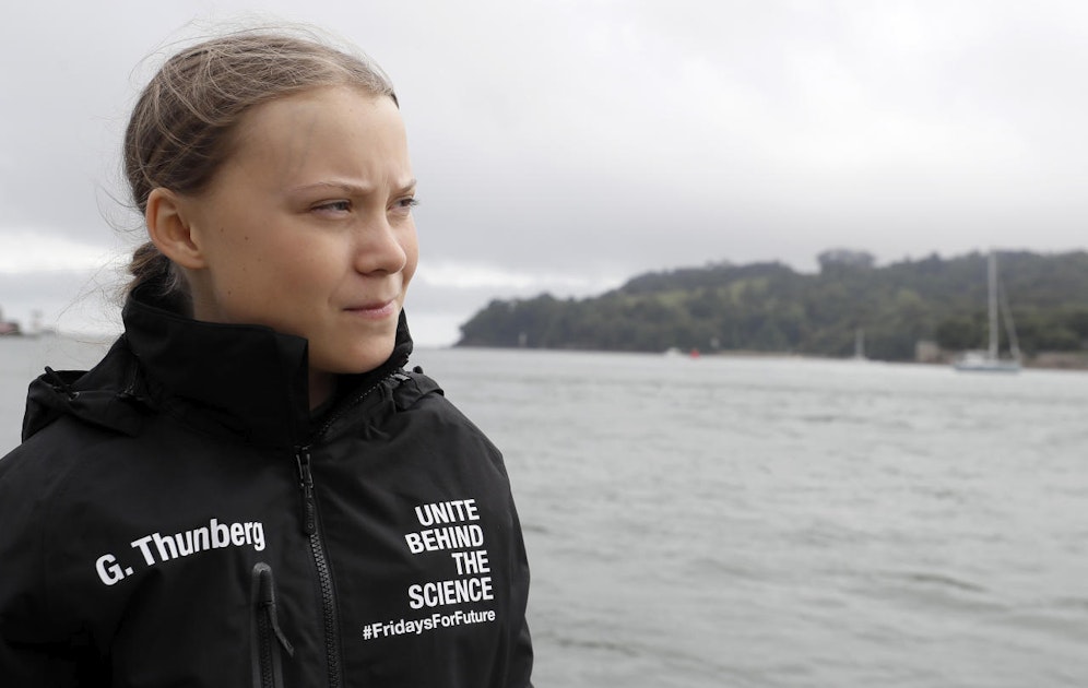 Greta Thunberg.