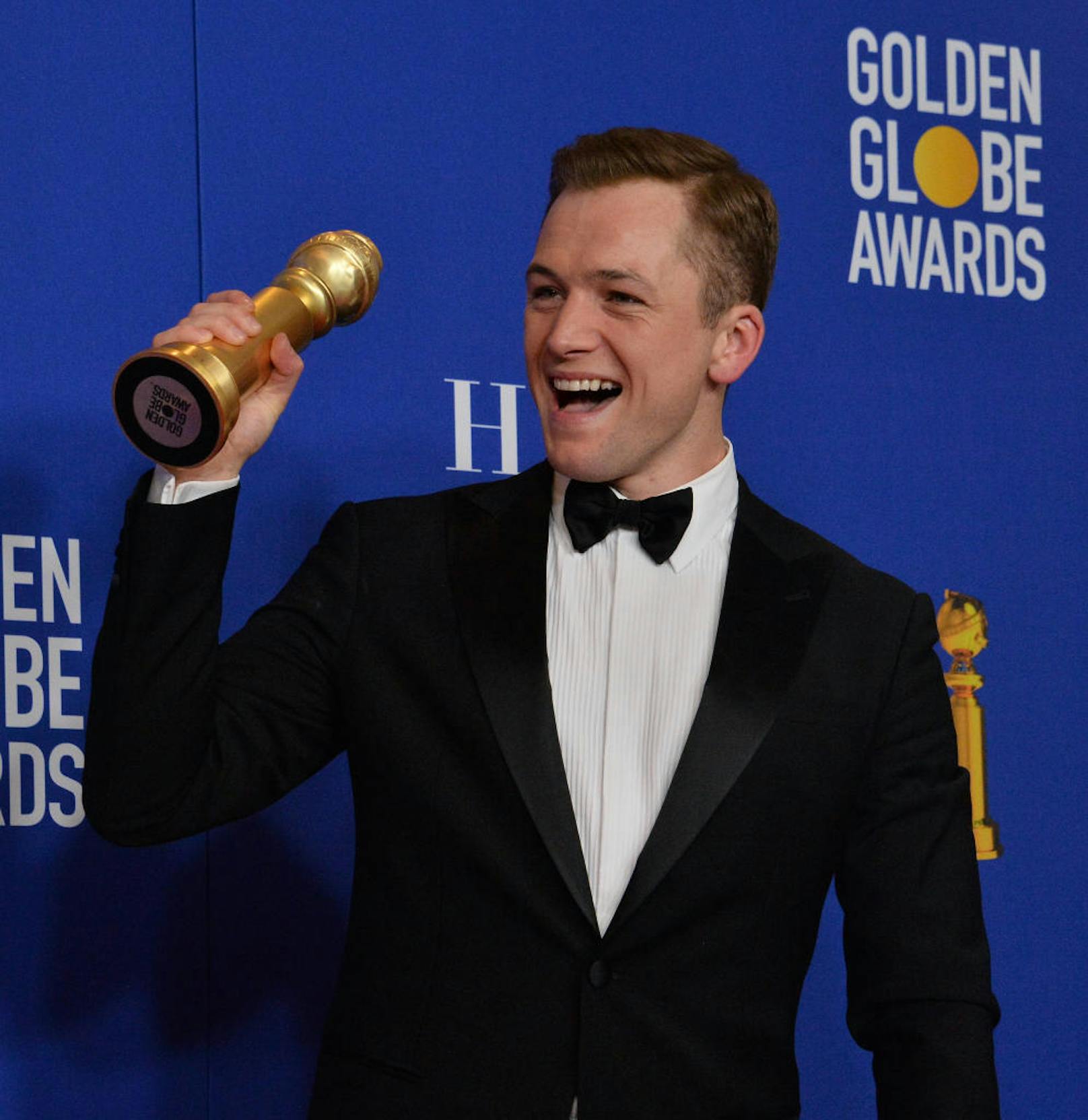 Taron Egerton wurde für "Rocketman" als Bester Schauspieler/Muscial/Komödie ausgezeichnet.