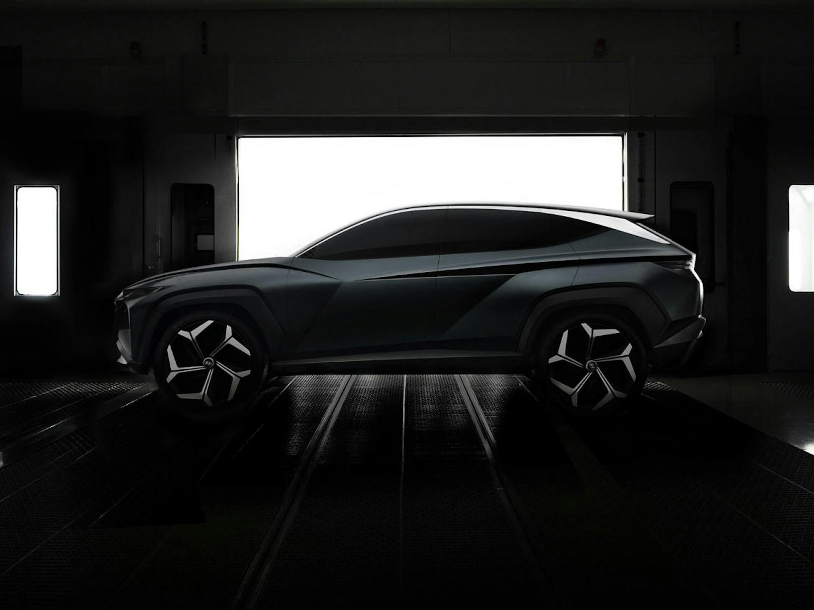 Seitenansicht Hyundai Vision T Concept 
