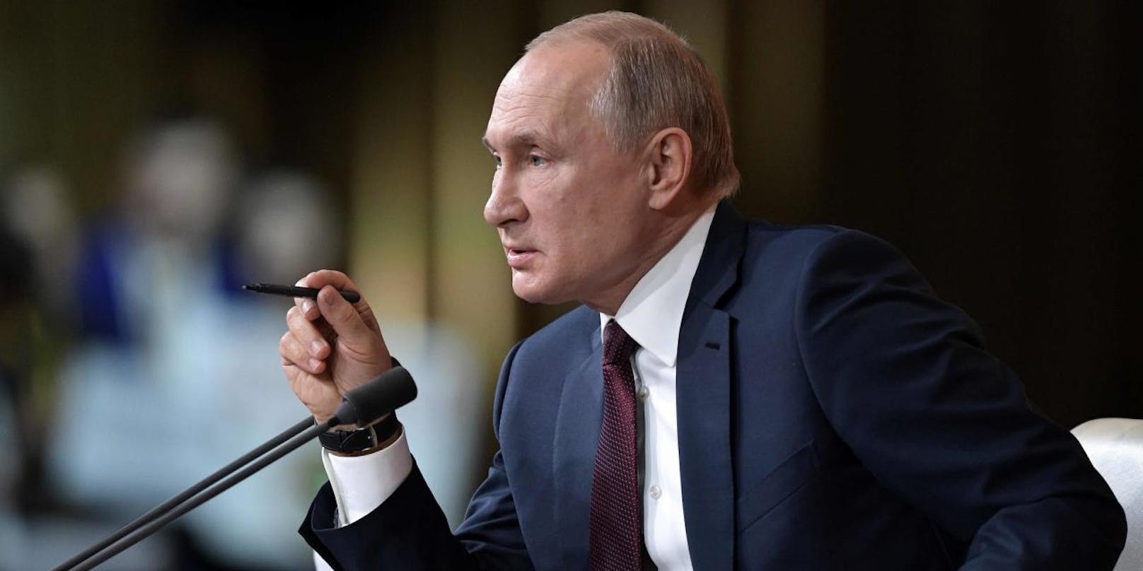 Putin warnte den Westen davor, sich in russische Angelegenheiten einzumischen.