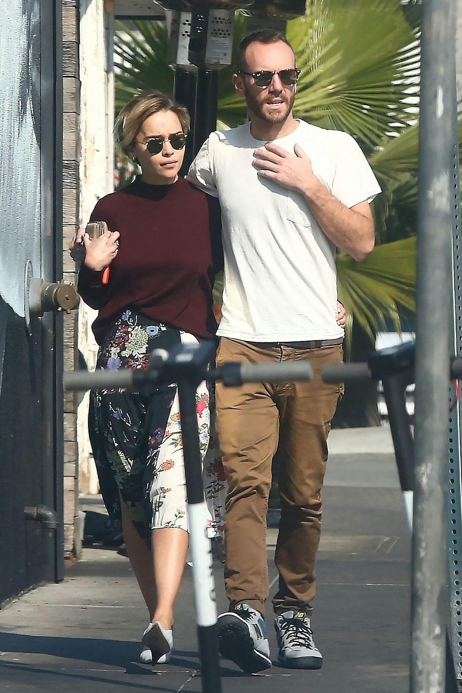 Emilia Clarke und Charlie McDowell Venice am 11. November 2018 in Venice Beach