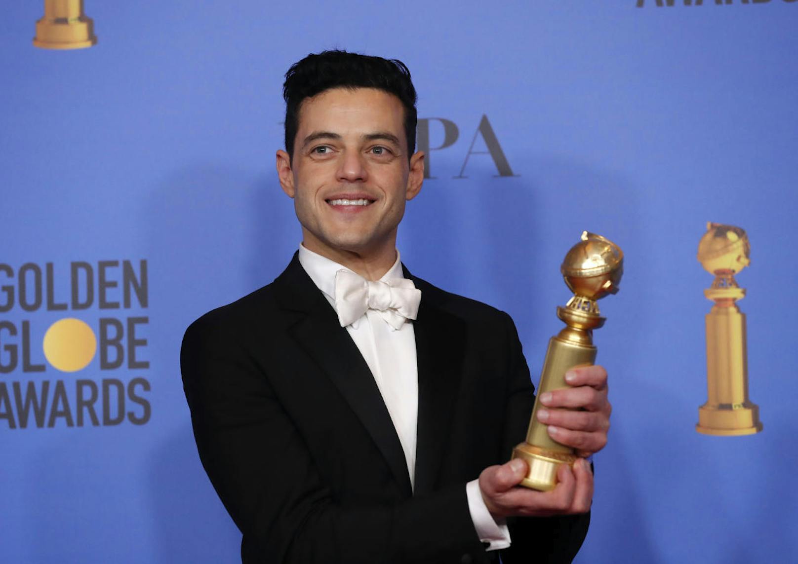 Rami Malek wurde als bester Hauptdarsteller in einem Drama ("Bohemian Rhapsody") ausgezeichnet. 